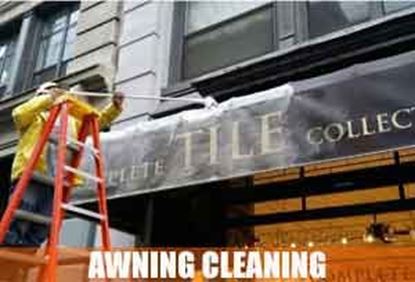 Picture for category Awning Cleaning Service                 Before / After