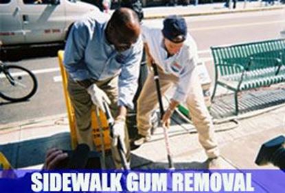 Picture for category Sidewalk Gum Removal Service