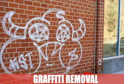 Picture for category GumBusters Graffiti Removal Service                         Before / After*-